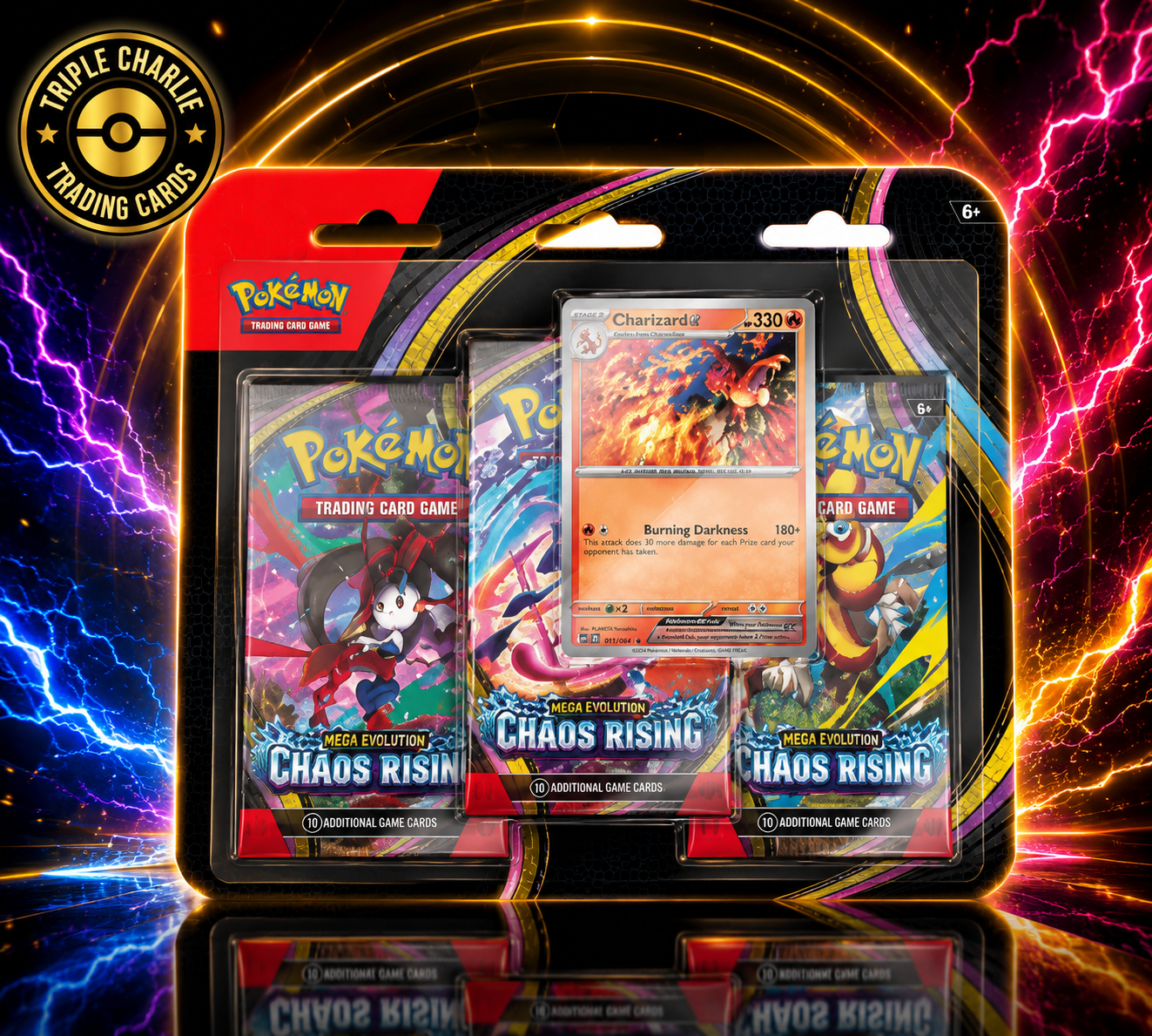 Chaos Rising 3 Pack Blister (Charmeleon)