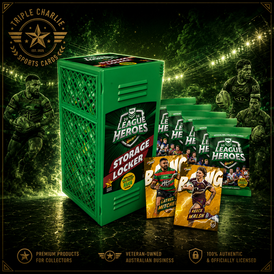 2026 NRL League Heroes Blaster Storage Locker