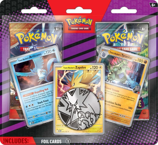 Pokemon TCG Enhanced 2-pack Blister Articuno Zapdos Tyranitar